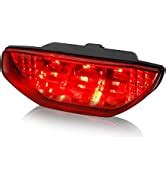 Amazon Quasco Universal V Tail Light Atv Taillight Brake Lights