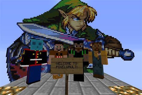 PixelVault Creative Survival Bukkit Hardcore Minecraft Server