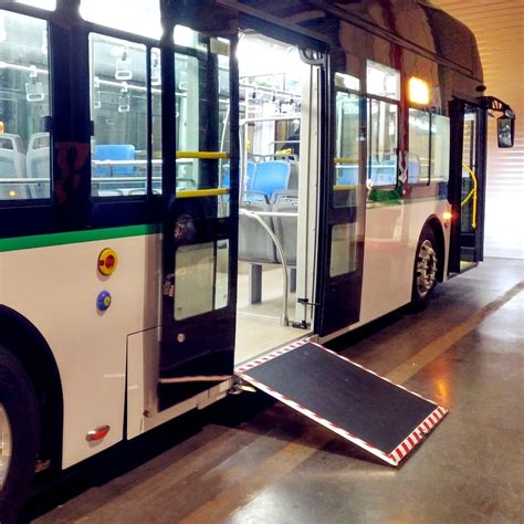 Hot Sale Electric Aluminium Wheelchair Ramp For Low Floor Bus China Wheelchair Ramp And Ramp