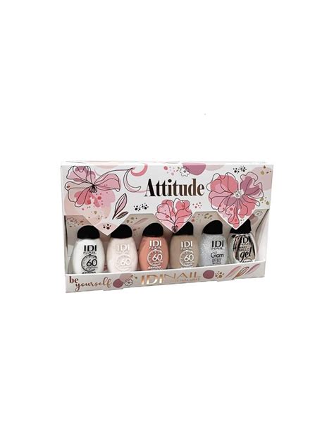 ESMALTES IDI KIT X ATTITUDE NUDE