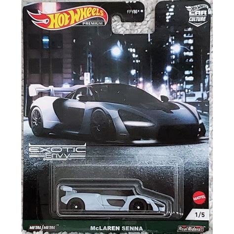 Hot Wheels Car Culture Exotic Envy McLAREN SENNA Model Car Shopee Malaysia