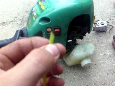 How To Replace Trimmer Fuel Lines Youtube