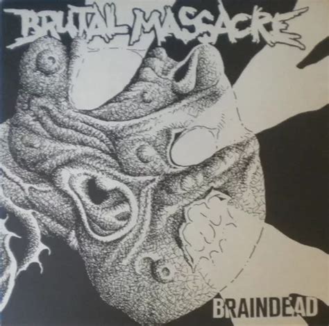 Brutal Massacre Braindead Lp Fastcore Hardcore Punk Mercadolivre