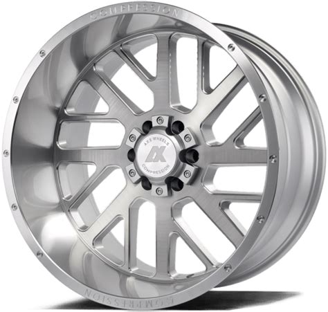 Ax2 1 Silver Brushed Wheels Axe Wheels