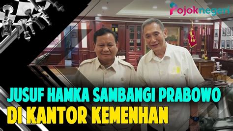 Nostalgia Kenang Masa Lalu Jusuf Hamka Kenal Prabowo Subianto Sejak