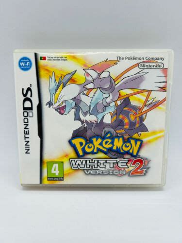 Region Free Pokemon White Version Nintendo Ds Nds Cib Complete Box