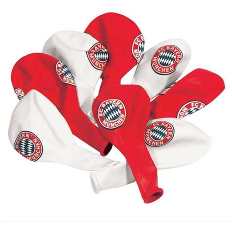 Fc Bayern M Nchen Luftballons St Ck Ballons Balloons Palloncini