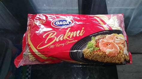 Review Produk Gaga Bakmi Mi Kering Gandum Youtube