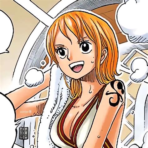 One Peice Anime Nami One Piece One Piece Manga Photo Polaroid Animes Emo Nami Swan Watch