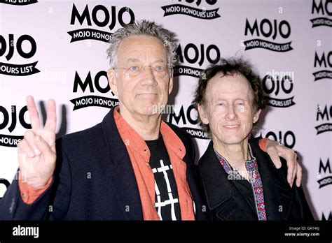 Doors Guitarist Robbie Krieger Right And Band Mate Ray Manzarek