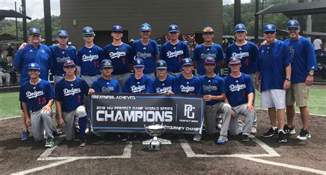 Dodgers Win 14u World Series Perfect Game Usa