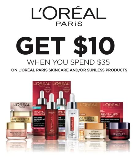 i ♥ coupons: l'oreal skin care / sunless rebate