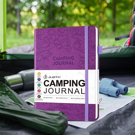 Jubtic Diario De Campamento Y Libro De Registro De Viaje Para