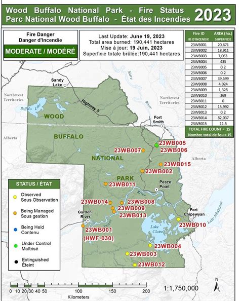 Wood Buffalo Fire Update June My True North Now