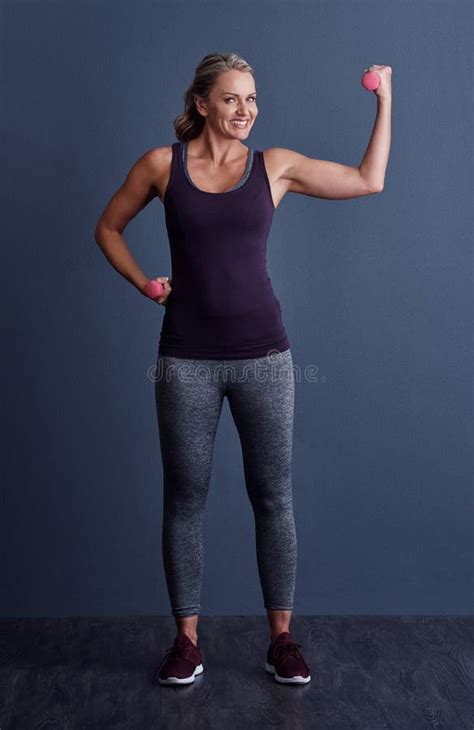 Fit Healthy And Fabulous Studio Portrait Of An Attractive Mature