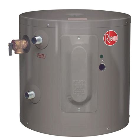 Rheem Performance 6 Gal Compact 2000 Watt Element Point Of Use