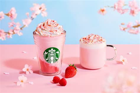 Step Forward Into Spring With Starbucks Japan S New Cherry Blossom