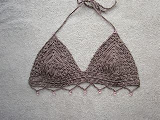 Ravelry Beaded Bikini Top Pattern By Elizabeth Pardue