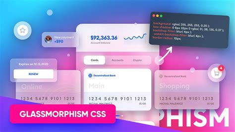 Glassmorphism Css Generator Youtube