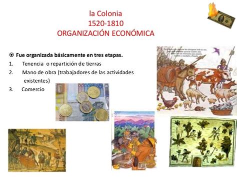 Organizacion Economica En La Epoca Colonial