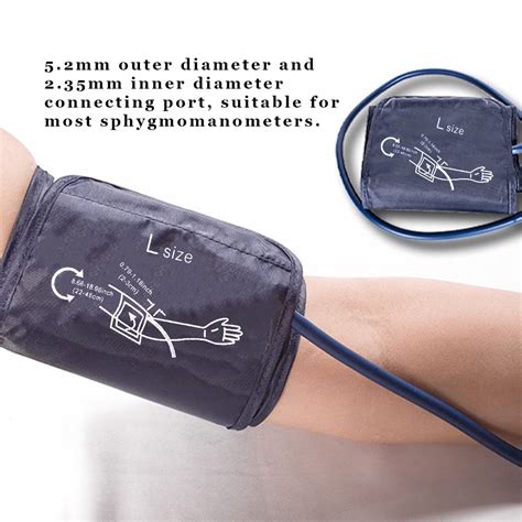 Large Opening Blood Pressure Cuff Arm Reusable Sphygmomanometer Cuffs