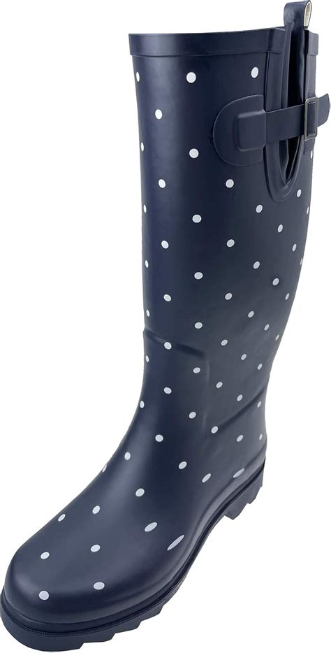 Bottes De Pluie Imperm Ables En Caoutchouc Pour Femmes Chaussures De