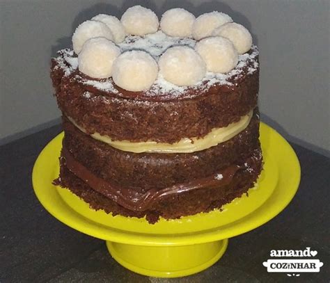 Bolo De Nutella E Leite Ninho Amando Cozinhar