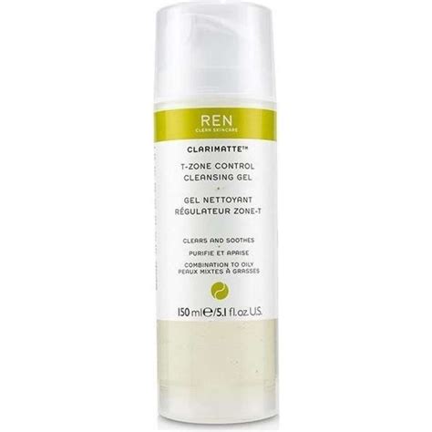 Ren Clarimatte T Zone Control Cleansing Gel For Combination To Oily