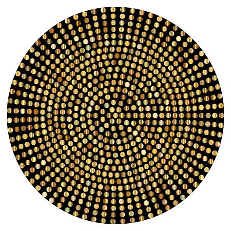 Gold Dots Clip Art Image Clipsafari
