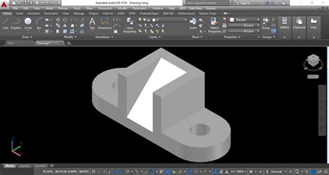 TIPS DAN TRICK AUTOCAD 3D - MODELING BRACKET - B. Jaka Samudra - anakteknik.co.id