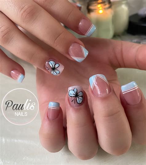 Pin By Paulisnails On Paulissnails French Manicure Nails Short