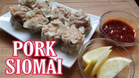 Pork Siomai Recipe How To Make Siomai Quick And Easy Recipe Jeizel S