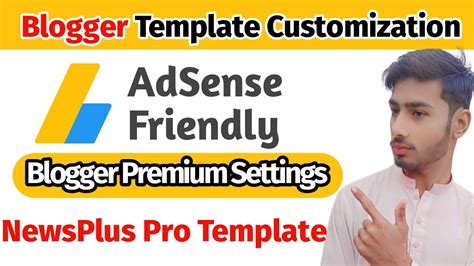 Newsplus Blogger Template Customization Adsense Friendly How To