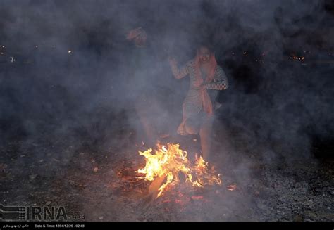 Chaharshanbe Suri Soori Ancient Fire Festival Celebration In Iran