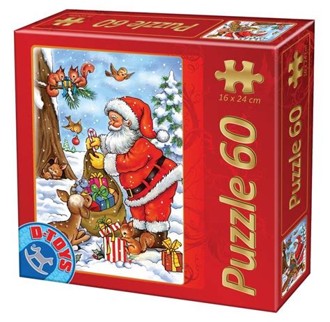 Puzzle Mikulás az erdőben 40 99 db PuzzleMania hu