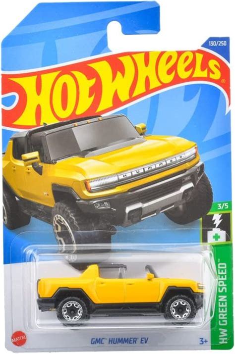Original Hot Wheels 2022 GMC Hummer EV HW Green Speed 3 5 Yellow 130 250 Daraz Pk