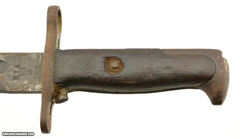 Rock Island M1905 Bayonet 1918 w/ M3 (1942) Scabbard