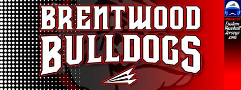 Brentwood Bulldogs Custom Throwback Baseball Jerseys