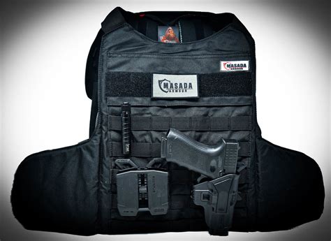 MASADA Bulletproof Backpack Full Body Armor Converts To Bulletproof