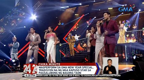 24 Oras Mag Perform Sa Gma New Year Special Tradisyon Na Ng Mga