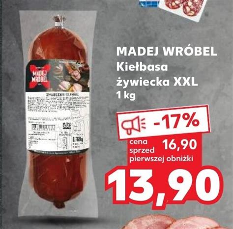 Promocja Madej Wr Bel Kie Basa Ywiecka Xxl Kg W Kaufland