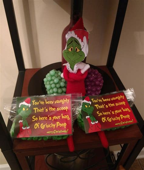 Elf On The Shelf Grinch Elfideas Elves Grinch Christmas Elf