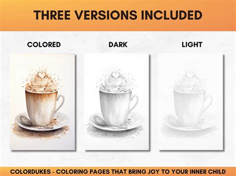 Hot Cocoa Coloring Pages Watercolor Coloring Book In Grayscale Winter Coloring Sheets Samples