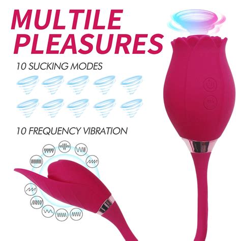 Rose Vibratorrose Vibrating Toys For Womensucking Vibratorg Etsy