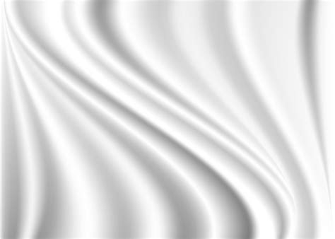premium vector realistic waving white background