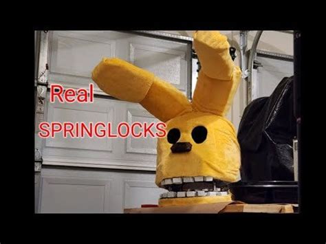 Real Springlock mask I made : r/Animatronics