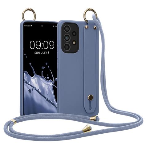 Kwmobile Handyhülle Hülle Für Samsung Galaxy A53 5g Handyhülle Mit Schlaufe Ring Handy Cover Case