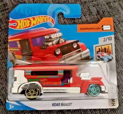 HOT WHEELS ROAD BANDIT HW METRO Red 2 10 7 250 Short Card 3 99 PicClick UK
