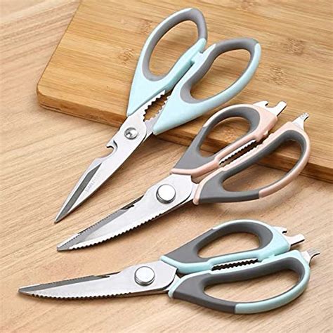 Xpp Kitchen Shears Ultra Sharp Stainless Steel Multi Functional