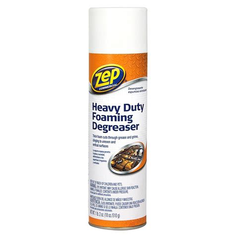 Zep 18 Oz Heavy Duty Foaming Degreaser Zuhfd18 The Home Depot